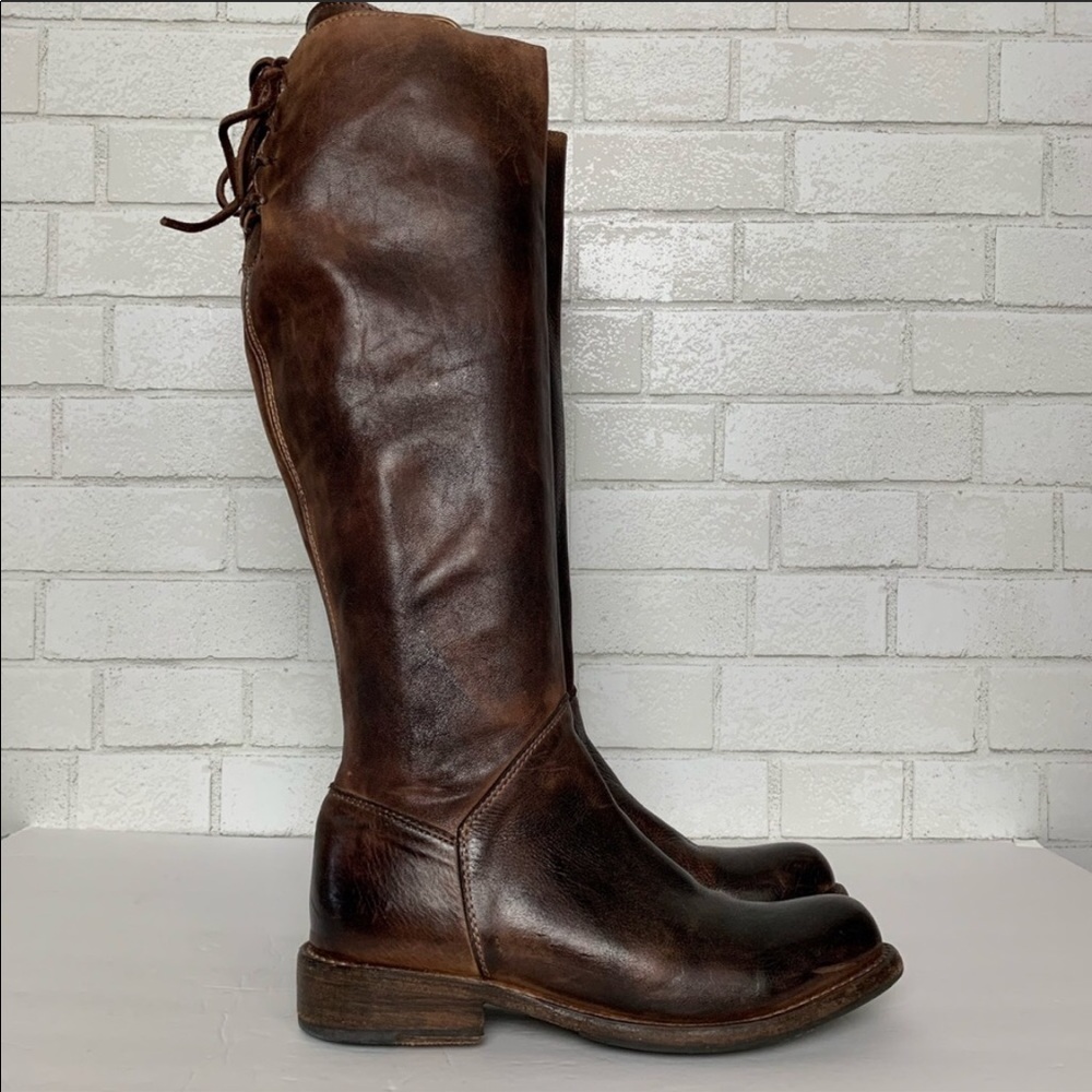Bed Stu Manchester Ridding Boots Teak Glaze 7.5